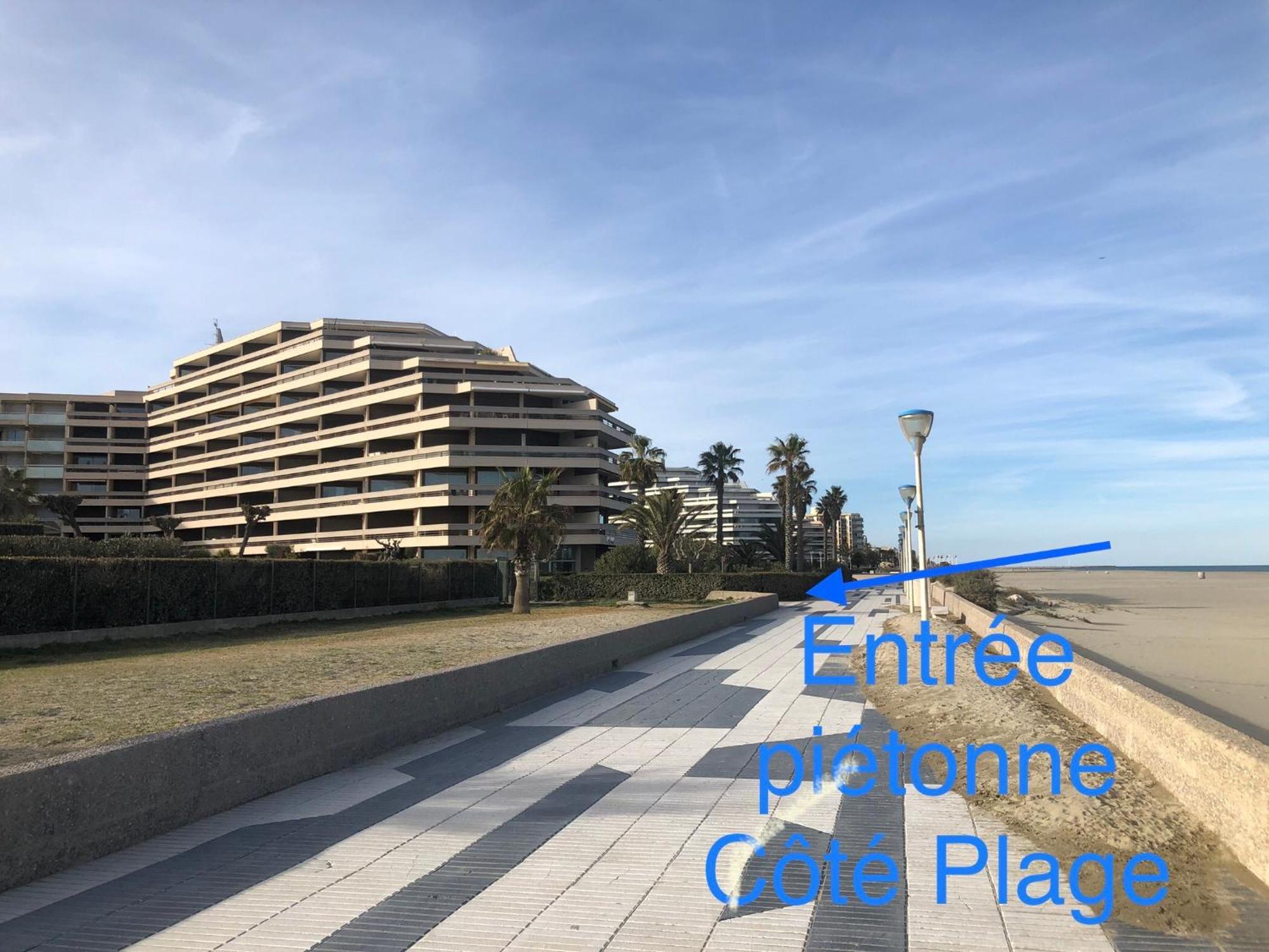 Le Jardin De La Plage - T2 - Terrasse Jardin 30M2 - Piscine - Clim- Wifi -Parking Canet-en-Roussillon Ngoại thất bức ảnh